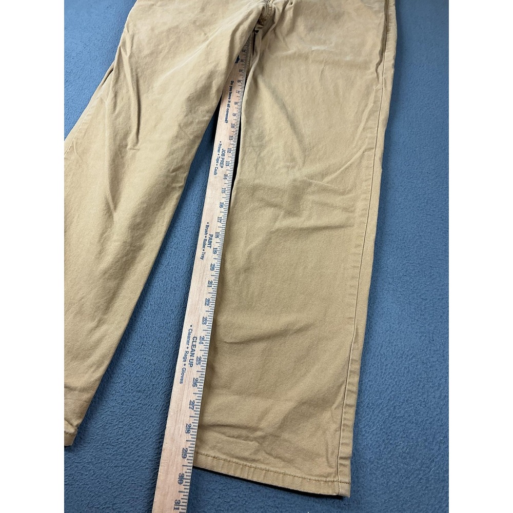 Carhartt Pants Mens 34x32 Beige Rugged Flex Relaxed Fit Canvas Workwear - Picture 2 of 13
